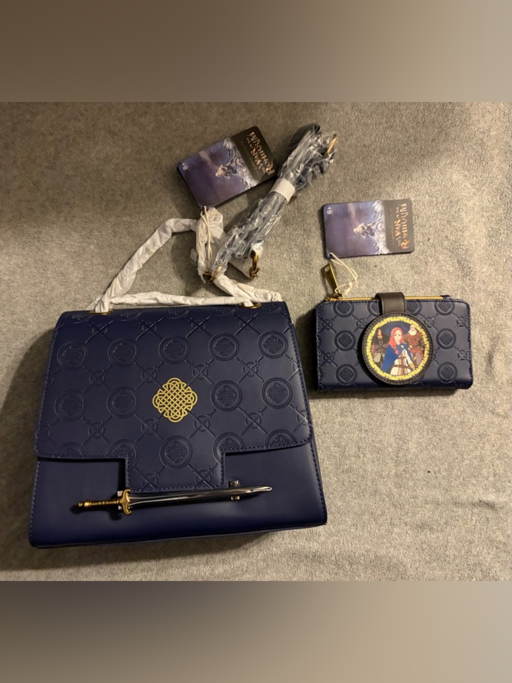 Loungefly LOTR War of Rohirrim Crossbody and Wallet